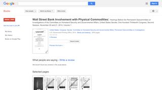 
                            11. Wall Street Bank Involvement with Physical Commodities: ... - Kite Cash Portal