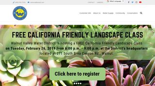 
                            2. Walnut Valley Water District: Home - Wvwd Portal