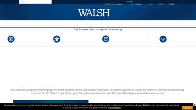 Walsh - Graduate & Undergraduate Business Degrees - Walsh