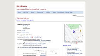 
                            6. Wanstead Library -- Redbridge Libraries - Redbridge Library Portal
