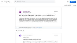 Wanted to remove game login date from my gmail account - Google ... - Kabam Com Portal