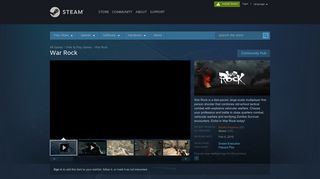 
                            9. War Rock on Steam - Nexon Warrock Portal