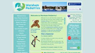
                            2. Wareham Pediatrics | Serving Massachusetts Cape Cod and South ... - Wareham Pediatrics Patient Portal