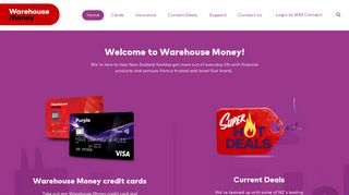 
                            2. Warehouse Money Visa Card | 5% discount at The Warehouse - The Warehouse Money Portal