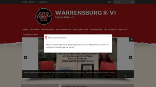 
                            8. Warrensburg R-VI School District: Home - Ssi Yearbooks Login