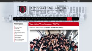 
Washington Virtual Academy (WAVA) - Omak School District

