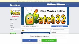 watch32.com - Posts | Facebook - Watch32 No Sign Up