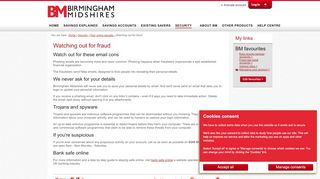 
                            2. Watching out for fraud - Birmingham Midshires - Bm Savings Account Portal