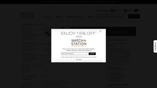
                            5. WatchStation Official Site: Watches - Watch Station Sign Up