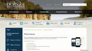 
                            6. WaterSmart | Dubuque, IA - Official Website - City of Dubuque - Watersmart Portal
