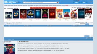
                            7. WB Movies All Access - Blu-ray Forum - Wb Movies All Access Portal