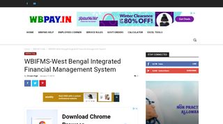 
                            3. WBIFMS-West Bengal Integrated Financial Management System ... - Wbifms Portal
