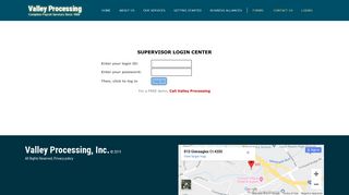 
                            3. WC Employer Login - Valley Processing, Inc.