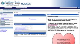 
                            2. WCCC portal - Mywccc Portal Portal