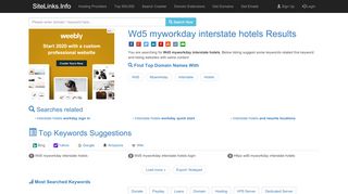 
                            6. Wd5 myworkday interstate hotels Results For Websites Listing - Interstate Hotels Workday Login