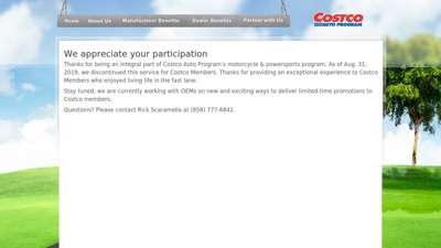We appreciate your participation - Costco Auto Program ...