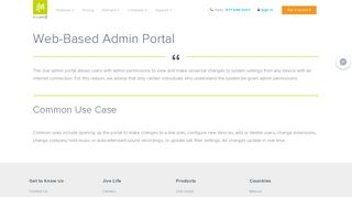 
                            3. Web-Based Admin Portal - Jive Communications - Jive User Portal