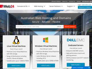 Web Hosting Australia  VPS & Dedicated  Web24