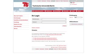 
                            4. Web Login Service - Loading Session Information - TU Berlin - Qispos Tu Berlin Portal