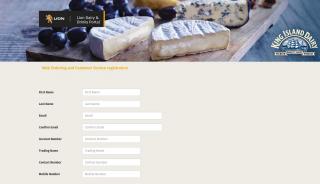 
                            6. Web Ordering and Customer Service registration - Lion Dairy & Drinks ... - Lion Customer Portal