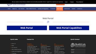 
                            9. Web Portal - HealthLink Europe & International - Healthlink Provider Portal