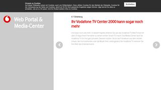 
                            2. Web Portal & Media-Center - Vodafone - Vodafone Web Portal Netflix