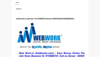 
                            6. Web Work.in - Google Sites - Webwork Trade Links Pvt Ltd Portal