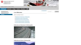 
                            7. Webcams - Gotthard Strassentunnel - Stau Gotthard Süd Portal