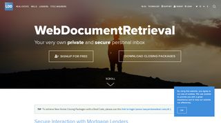 WebDocumentRetrieval - LawyerDoneDeal - Lawyer Done Deal Portal