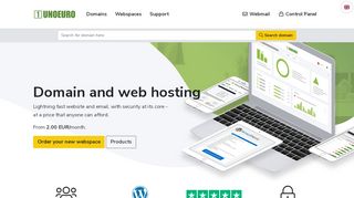 
                            3. Webhosting and domains - UnoEuro Webhosting