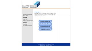 WebMail - CPS User Services - Comprehensive Pharmacy ... - Cps Webmail Portal