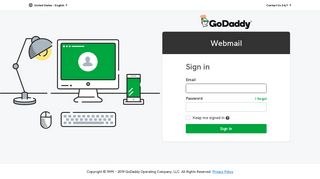 
Webmail - GoDaddy Sign In  
