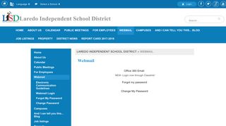 
                            3. Webmail - Laredo Independent School District - Laredo Isd Employee Portal