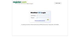 
                            4. WebMail Login - Register.com - Register Direct Webmail Portal