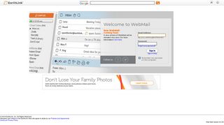 
                            3. Webmail on Earthlink.Net - Earthlink Account Portal