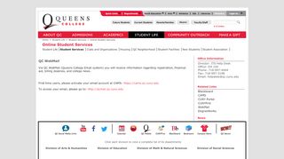 
                            3. WebMail - Queens College, City University of New York - Qc Mail Portal