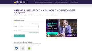 
                            8. Webmail Seguro da KingHost Hospedagem de Sites - Webmail Seguro Portal
