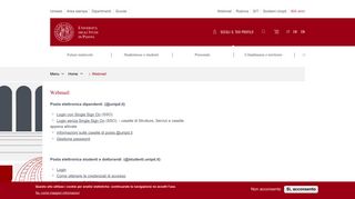
Webmail | Università di Padova - Unipd  
