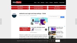 
                            5. webmail.co.za Login and imap settings - Guide - MikiGuru - Webmail Co Za Portal