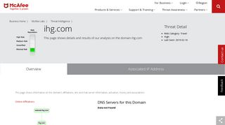 
webmail.ihg.com - Domain - McAfee Labs Threat Center
