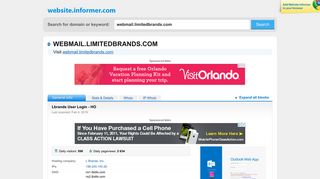 
                            4. webmail.limitedbrands.com at WI. Lbrands User Login - HO - Limited Brands Email Login