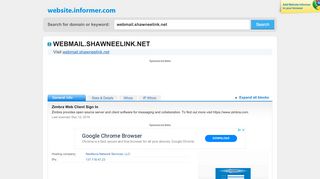 
                            6. webmail.shawneelink.net at WI. Zimbra Web Client Sign In - Shawneelink Email Login