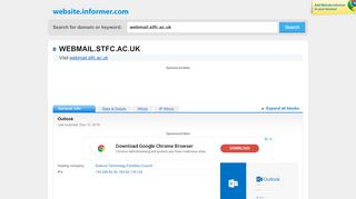 
                            8. webmail.stfc.ac.uk at Website Informer. Outlook. Visit Webmail ... - Stfc Mail Login
