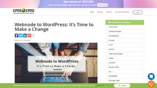 
                            8. Webnode to WordPress: It's Time to Make a Change ... - Webnote Login