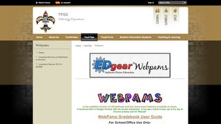 
                            8. Webpams / Home - Tangipahoa Parish School - Webpams Portal