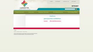 
                            3. { WebPams : LPSS : Lafayette Parish School System } - Webpams Portal