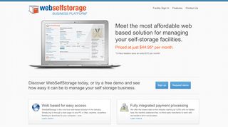 
                            2. WebSelfStorage: Management software for your self storage ... - Webbest Self Storage Login