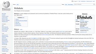 
                            7. Webshots - Wikipedia - Webshots Com Login