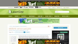 
                            8. WEBSITE: service auto pilot | LawnSite - Service Autopilot Client Portal