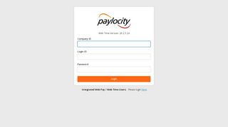 
                            6. WebTime Login - Paylocity - Webtimeclock 2 Portal